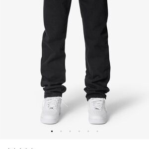MNML Black Slim Straight Jeans
